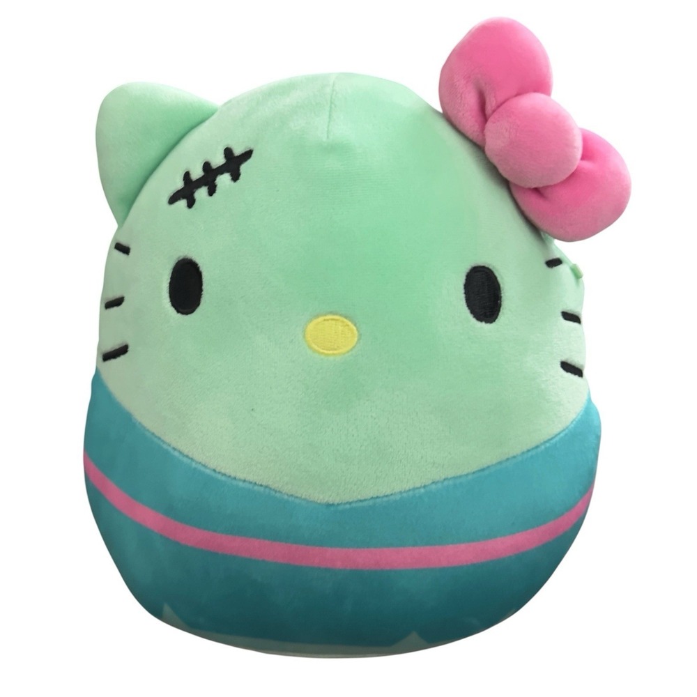 8" Hello Kitty FrankenKitty‎ Squishmallow Halloween Sanrio Frankenstein Plush